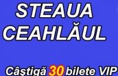 Cîştigă 30 bilete VIP la primul meci al Stelei din retur