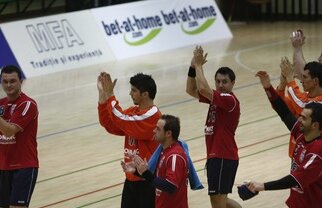 Steaua-HC Kolubara (Serbia) în sferturile Cupei Cupelor