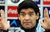 Maradona a părăsit conferinţa de presă după Germania - Argentina 0-1