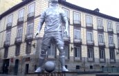 I-au făcut statuie lui Cristiano Ronaldo la Madrid!