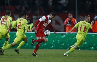 Steaua nu face faţă presiunii în defensivă: primeşte gol, în medie, după doar 17 minute!