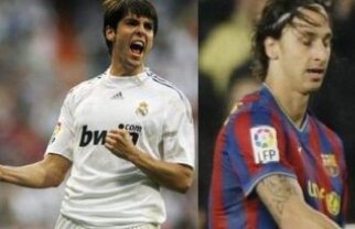 Ibrahimovici şi Kaka ratează "El Clasico"!