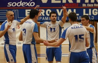 Tomis Constanţa, la un pas de a pierde titlul de campioană la volei masculin