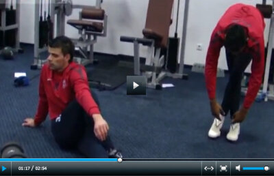 VIDEO / Maicon şi Iliev au efectuat primul antrenament la Steaua