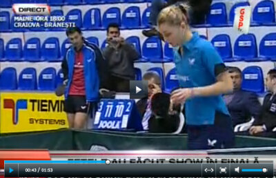 VIDEO / Vezi rezumatul finalelor de la CN de tenis de masă!