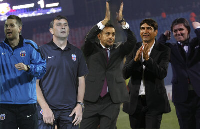 Steaua nu a pierdut în acest sezon cînd a avut pe bancă un antrenor nou