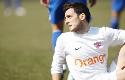 Ştefan Bărboianu a debutat în tricoul alb-roşu