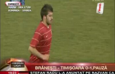 VIDEO / Dorinel Popa ratează o ocazie imensă pentru Brăneşti