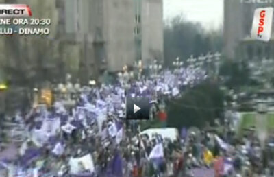 VIDEO / Fanii Timişoarei: "Steaua nu ne poate pune probleme, e o echipă mediocră"