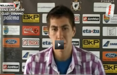 VIDEO / Costel Pantilimon: "După cum arată clasamentul, putem zice că plecăm cu prima şansă, dar nu e aşa"
