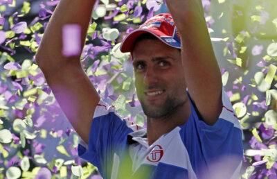 Djokovici a rămas neînvins în 2011 şi după turneul de la Miami » Incredibilul Nole