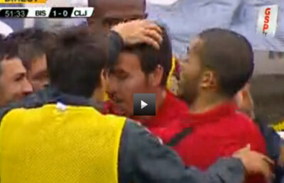 VIDEO / Clujenii reintră în joc prin golul lui Adrian Cristea