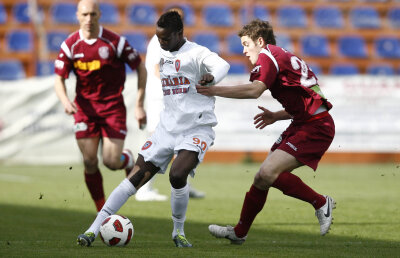CFR, al treilea meci fără victorie după 0-0 la Tg. Mureş