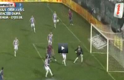 VIDEO / Maicon deschide scorul pentru Steaua