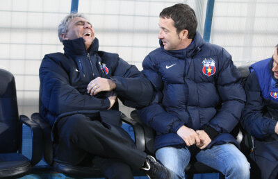 Cîrţu: "O să îi zic lui Gigi să-i păstreze un loc în lojă. Steaua cîştigă fără MM" :)