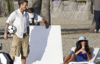 Beckham şi Sofia Vergara, în noul spot Pepsi Diet