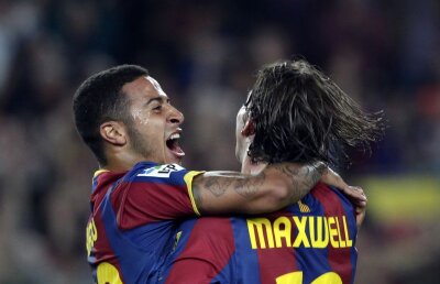 Maxwell şi Milito, incerţi pentru meciul cu Real din Ligă