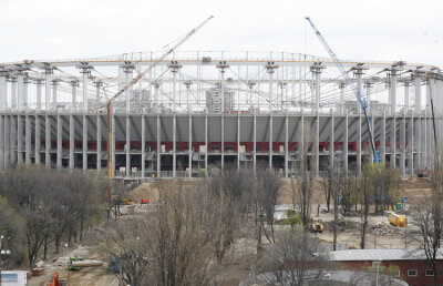 Finalizarea "National Arena" întîrzie două luni. Michel Platini va vizita sîmbătă stadionul