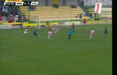 Gol Laurenţiu Buş. Victoria Brăneşti - Oţelul Galaţi 0-1