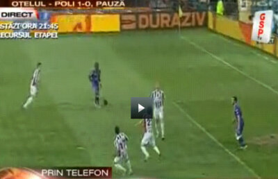 VIDEO / Lui Sârghi i-a zburat casca de pe cap în urma unui duel aerian :)