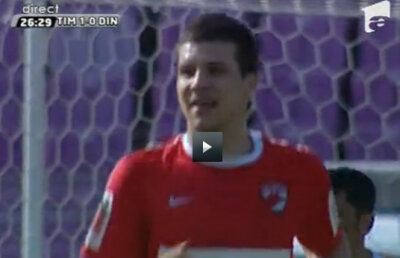 VIDEO / Ţucudean aduce egalarea pentru Dinamo