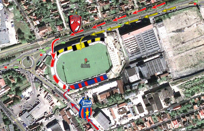 Măsuri speciale » Tot ce trebuie să ştii despre accesul pe arena "Tineretului", la finala Cupei