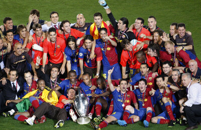 Barcelona a cîştigat ultimele două finale în faţa echipelor din Anglia