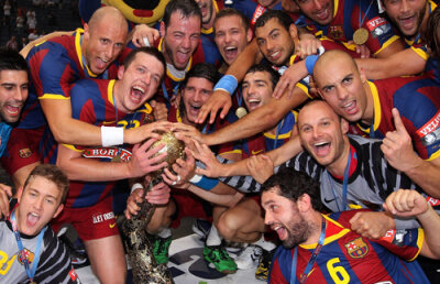 Barcelona a luat Liga şi la handbal » Barca! Barca! Barca!