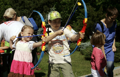 Copiii au liber la sport