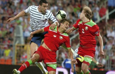 VIDEO Belarus a ţinut Franţa în şah cu rezervele