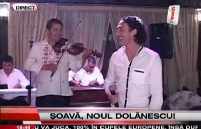 VIDEO / Florin Şoavă a fost lăutar la nunta lui Dina » Vezi ce dedicaţii i-a făcut mijlocaşului oltean!