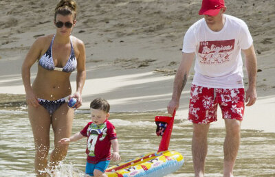 GALERIE FOTO Rooney şi-a dus familia în vacanţă în Barbados