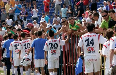 Vezi aici ce cluburi le-ar putea lua locul lui FC Bihor, Poli Timişoara şi Gloria Bistriţa în Liga 1