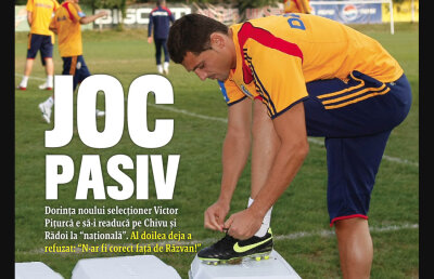 Exclusiv pe iPad şi în ziar! Rădoi îl atacă pe Lupescu!