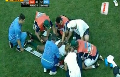 Accidentare gravă la IRB Nations Cup 2011 » Un "rege" african a scos cu targa de pe teren