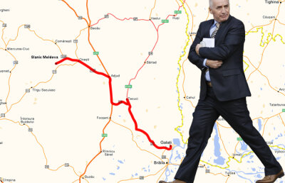 Marius Stan îşi onorează pariul şi va merge pe jos 194 de kilometri!