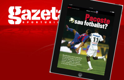 Exclusiv pe iPad! Nicoliţă, pacoste sau fotbalist?