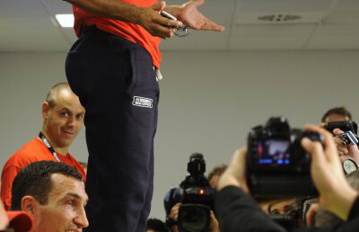 FOTO// Haye după înfrîngerea cu Klitschko: ”Am boxat cu un deget fracturat”