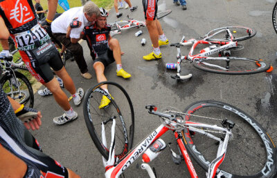 Garmin s-a impus la contratimpul pe echipe » Ziua căştilor albastre