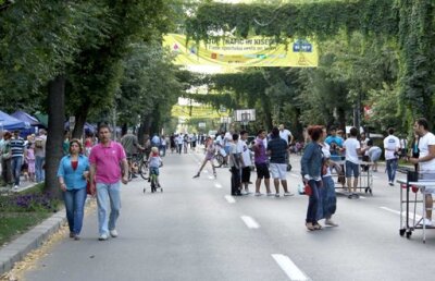 Liber la distractie pe Kiseleff: Via Sport inchide traficul pentru a face loc activitatilor sportive