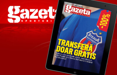 Exclusiv pe iPad şi în ziar! Transferă doar gratis