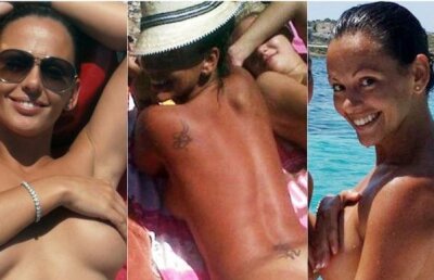 GALERIE FOTO Nereida Gallardo, fosta iubită a lui Cristiano Ronaldo, face topless în Mallorca