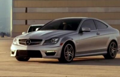 VIDEO » Cascadorii cu Mercedes C63 AMG Coupe