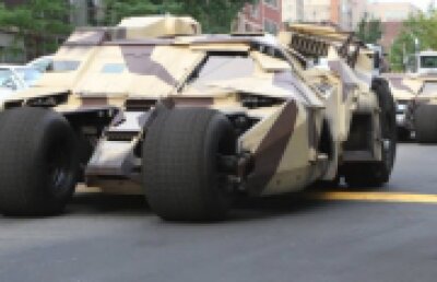 La plimbare cu Batmobilul