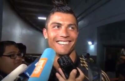 VIDEO » "Arogantul" Ronaldo îşi arată latura umană: a rîs în hohote alături de un reporter chinez dezorientat