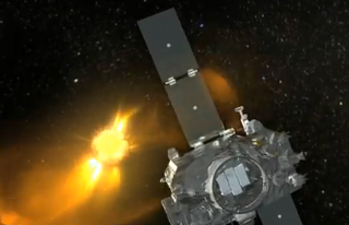 STEREO-A, o navă spaţială NASA, a urmărit traseul unei furtuni solare către Pământ (VIDEO)