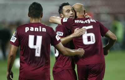 CFR Cluj a învins Sportul cu 6-1 şi a urcat pe locul doi în clasament