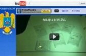 Poliţia Română şi-a făcut cont pe YouTube