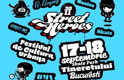 Street Heroes 2011 – competiţie de BMX, skateboard, breakdance, baschet şi slackline