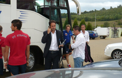 FOTO Steliştii au ajuns la Mediaş